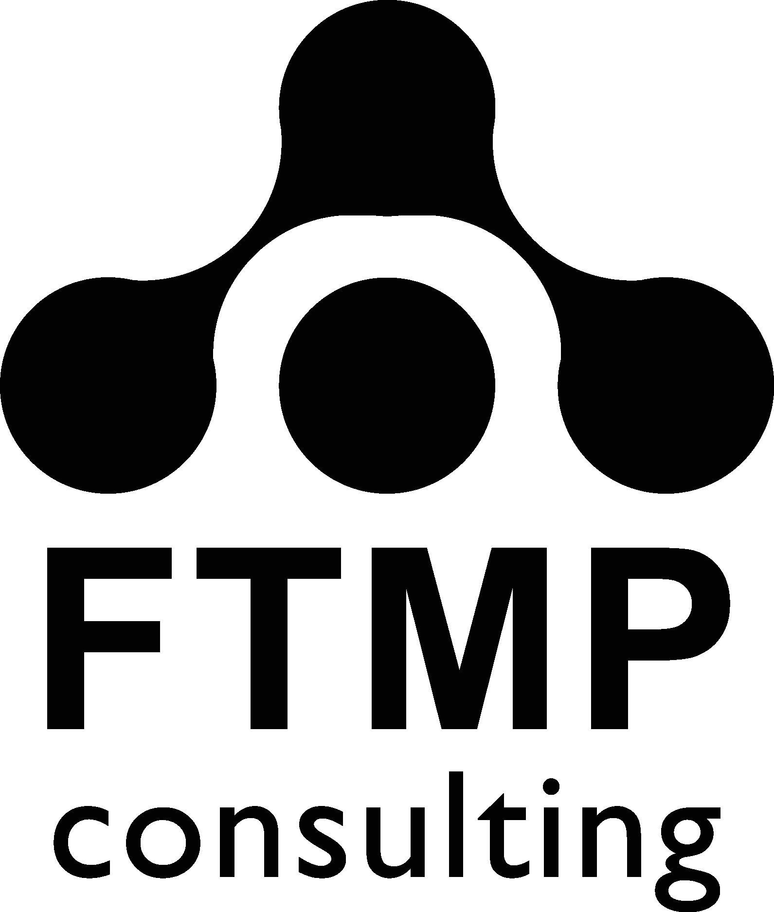 Ftmp Consulting Black Logo Vector Logo